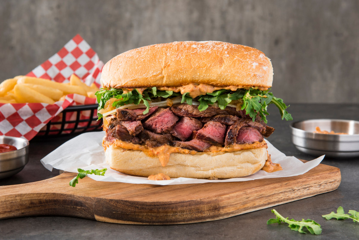 Carve Balsamic Steak Sandwich